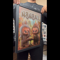 WILD WHIMSY 3D FRAME POSTER
