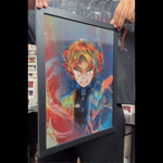 UNTAMED TRIO 3D FRAME POSTER