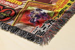 SCARS OF THE LEAF WOVEN BLANKET TAPESTRY