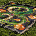 ETERNAL DRAGON WOVEN BLANKET TAPESTRY