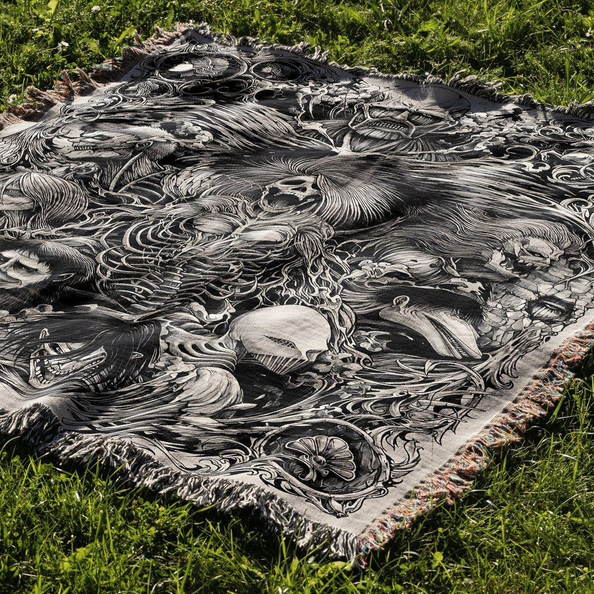 FOUNDING WRATH WOVEN BLANKET TAPESTRY - Image 2