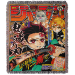 HASHIRA'S CURSE WOVEN BLANKET TAPESTRY