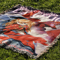 ANGELS DESCEND WOVEN BLANKET TAPESTRY