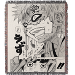 DESERT DEMON WOVEN BLANKET TAPESTRY