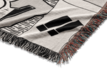 DESERT DEMON WOVEN BLANKET TAPESTRY