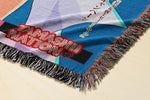 GALACTIC REBIRTH WOVEN BLANKET TAPESTRY