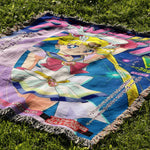 GALACTIC REBIRTH WOVEN BLANKET TAPESTRY