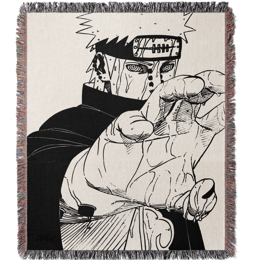 ALMIGHTY PUSH WOVEN BLANKET TAPESTRY - STAR KAGUNE