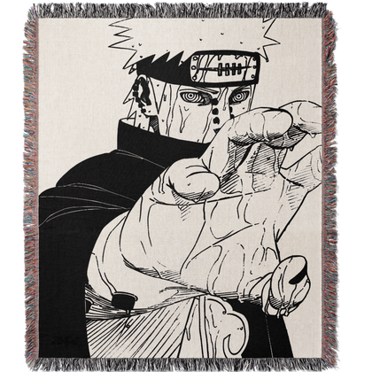 SIX PATHS OF PAIN WOVEN BLANKET TAPESTRY