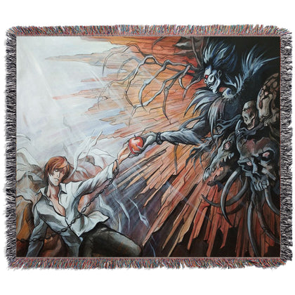 THE APPLE PACT WOVEN BLANKET TAPESTRY