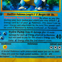 BLASTOISE SURGE RUG