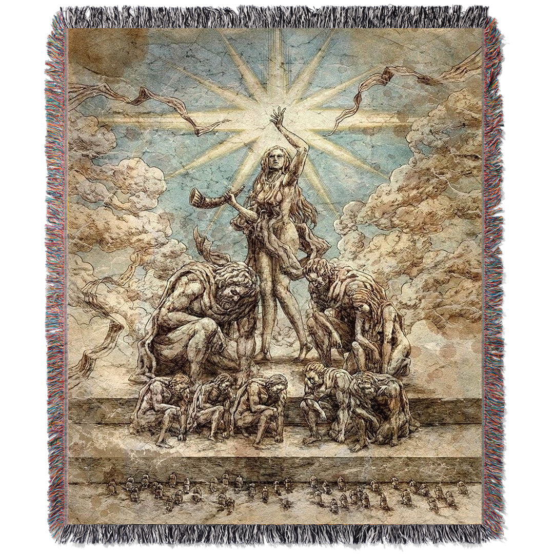 RUMBLING DAWN WOVEN BLANKET TAPESTRY - STAR KAGUNE