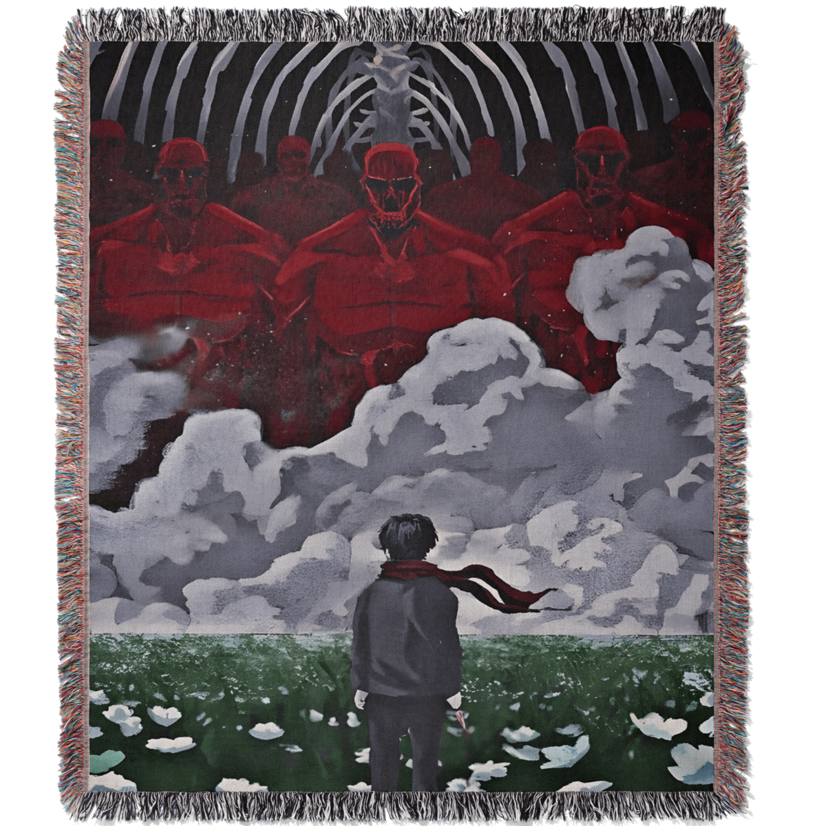RUMBLING WOVEN BLANKET TAPESTRY - STAR KAGUNE
