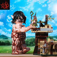 AOT TITANS GIANT CUSTOM FIGURES