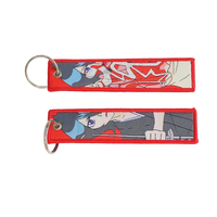 Bleach Embroidered Keychains