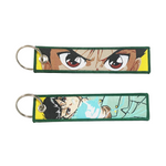 Aura Farmers Embroidered Keychains