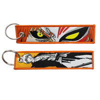 Bleach Embroidered Keychains