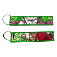 Dragon Ball Embroidered Keychains