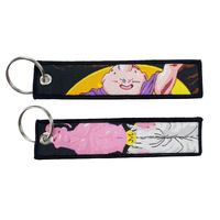 Dragon Ball Embroidered Keychains