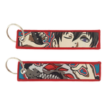Chainsaw Man Embroidered Keychains
