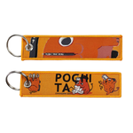 Chainsaw Man Embroidered Keychains