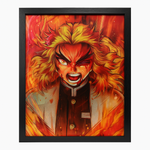 SEKIRO FLAME 3D FRAME POSTER