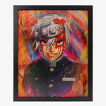 SEKIRO FLAME 3D FRAME POSTER