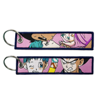 Dragon Ball Embroidered Keychains