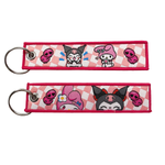The Musketeers Embroidered Keychains