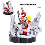CHAINSAW DEVIL RAMPAGE BRICK DIORAMA
