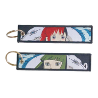Ghibli Embroidered Keychains