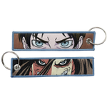 Attack On Titan Embroidered Keychains