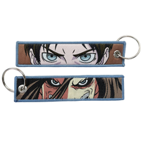 Attack On Titan Embroidered Keychains