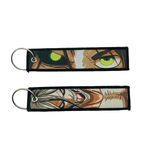 Attack On Titan Embroidered Keychains