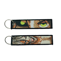 Attack On Titan Embroidered Keychains