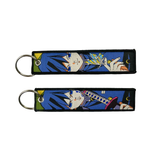 Demon Slayer Embroidered Keychains