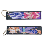 Dragon Ball Embroidered Keychains