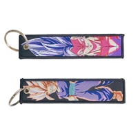 Dragon Ball Embroidered Keychains