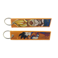 Dragon Ball Embroidered Keychains