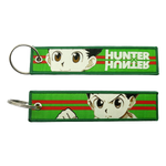 Hunter x Hunter Embroidered Keychains
