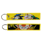 Dragon Ball Embroidered Keychains