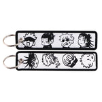Jujutsu Kaisen Embroidered Keychains