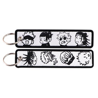 Jujutsu Kaisen Embroidered Keychains