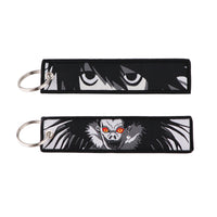 Death Note Embroidered Keychains