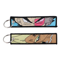 Dragon Ball Embroidered Keychains