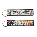 Demon Slayer Embroidered Keychains