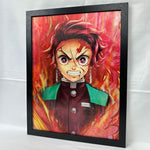 SEKIRO FLAME 3D FRAME POSTER