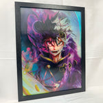 GRIMOIRE FURY 3D FRAME POSTER