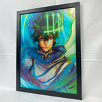GRIMOIRE FURY 3D FRAME POSTER