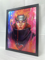 CURSE FLOW 3D FRAME POSTER